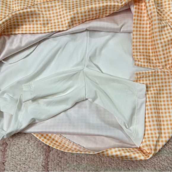 NWT Greg Norman Gingham Checkered Skort Golf Pickleball Skort Size Medium - Picture 9 of 12